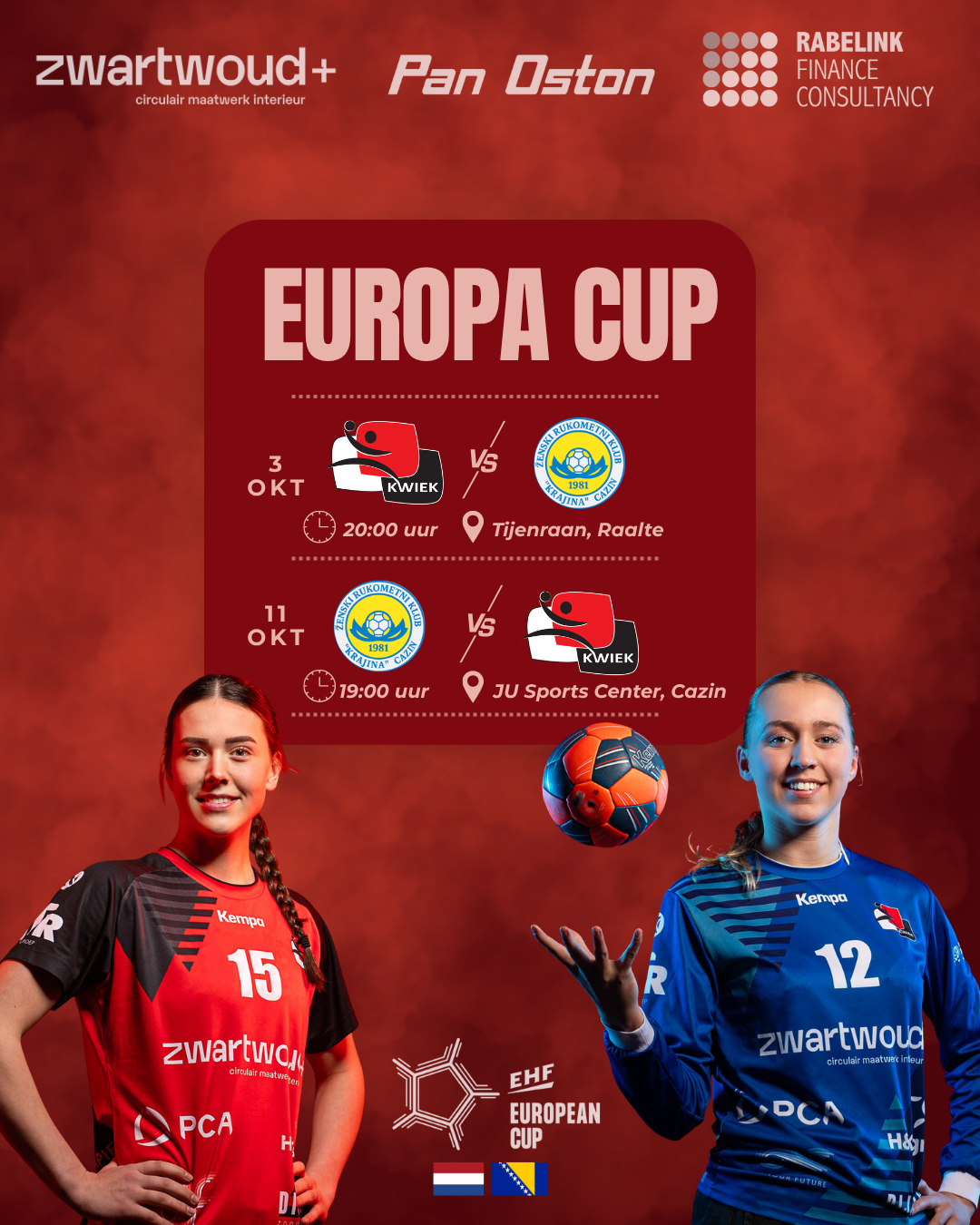 Europa Cup - hal 1 uitverkocht