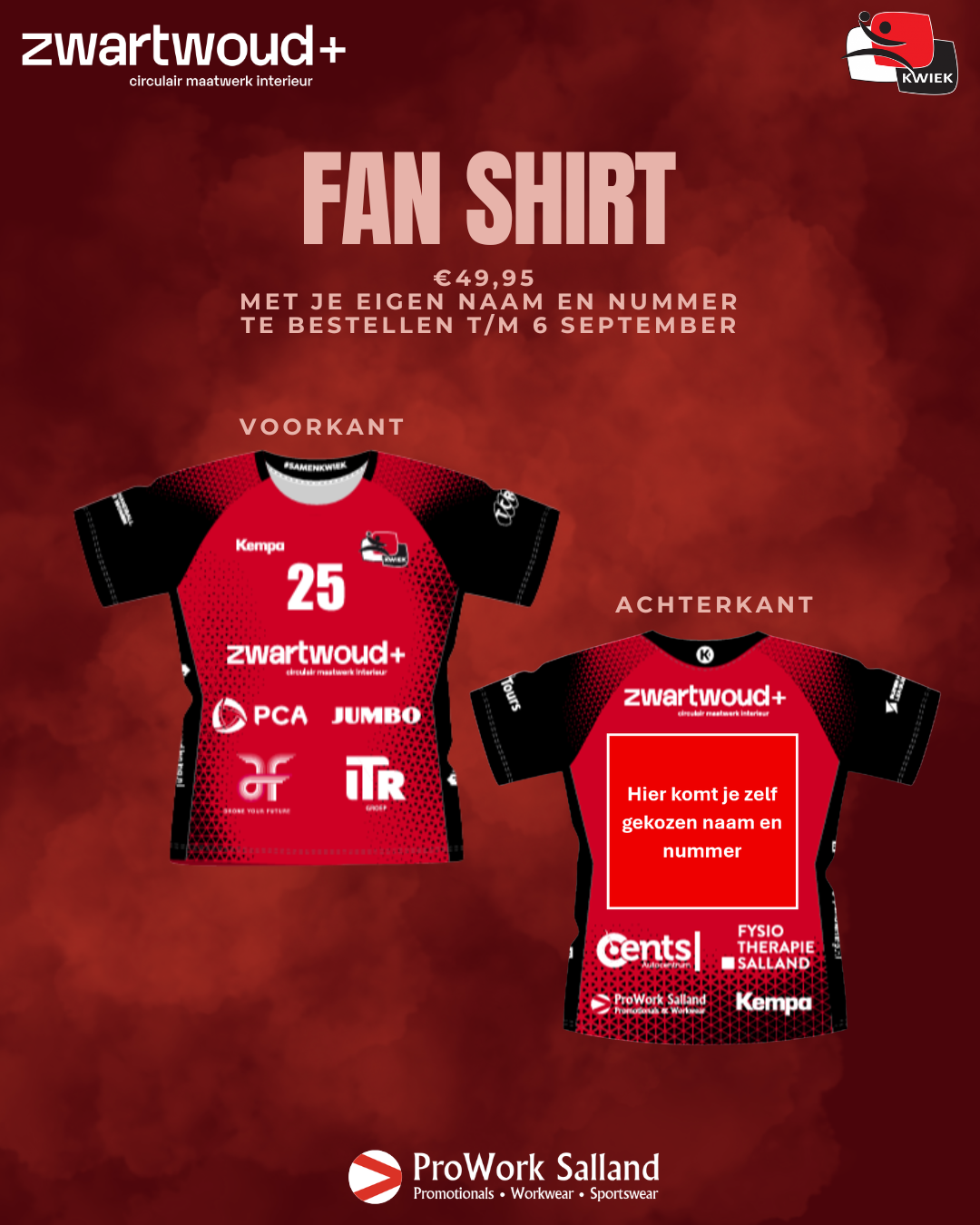𝗛𝗲𝘁 𝗻𝗶𝗲𝘂𝘄𝗲 𝗞𝘄𝗶𝗲𝗸-𝗳𝗮𝗻𝘀𝗵𝗶𝗿𝘁! ❤️🖤