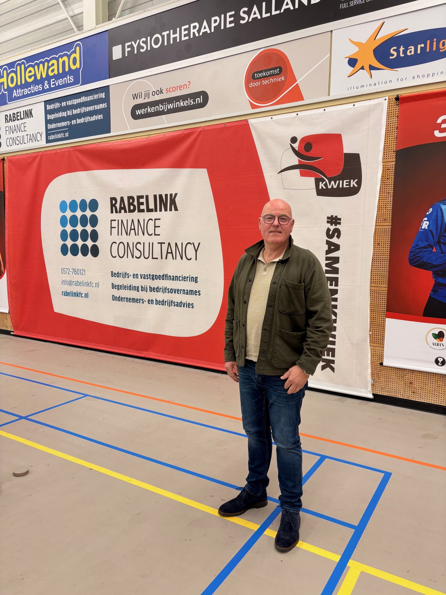 Tonio van Rhee weer terug op het oude nest!