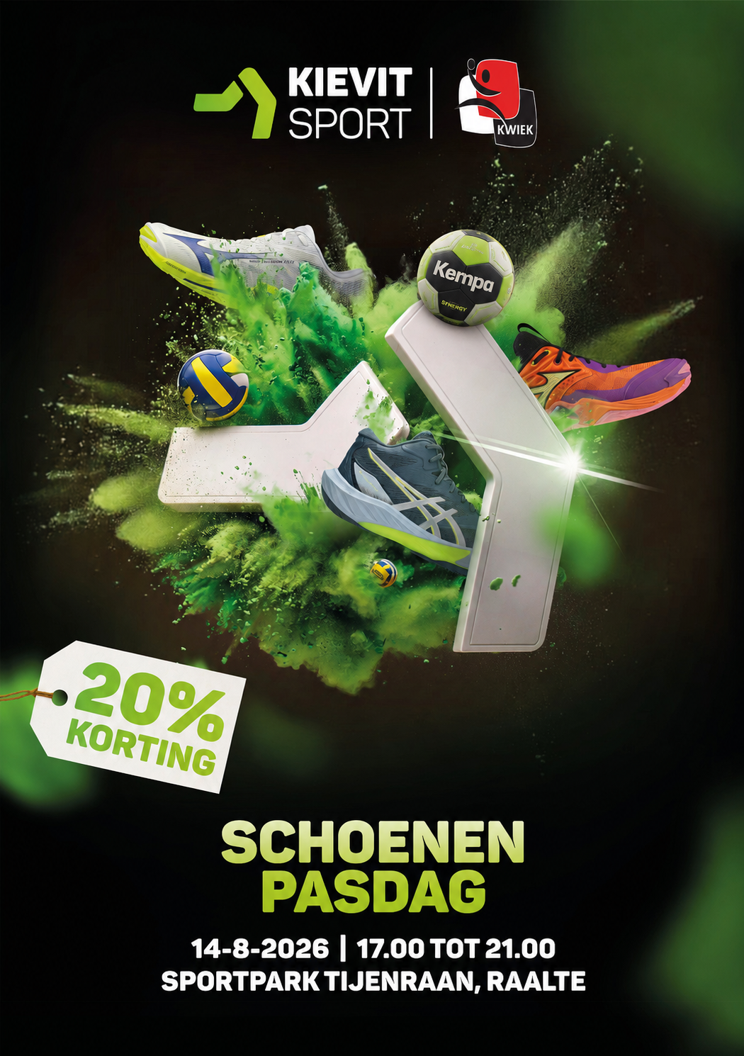 Schoenen pasavond 14 augustus in Tijenraan