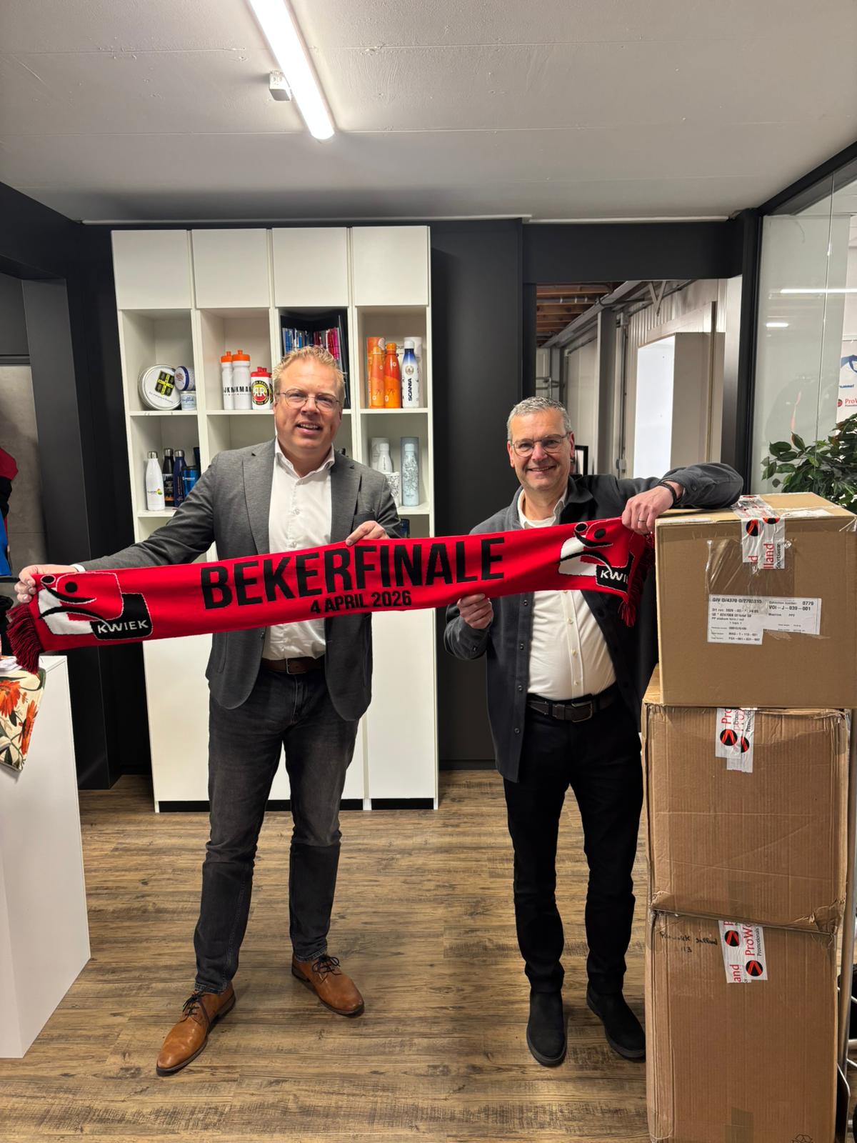 Bestel nog snel je bekerfinale sjaal!